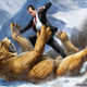 Illustration for article titled Did smilodon mothers have a controllable swarm of murder kittens?